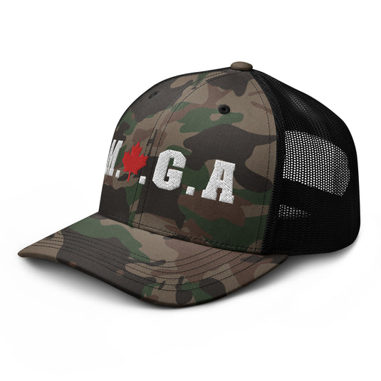 Make Canada Great Again Camo Trucker Hat