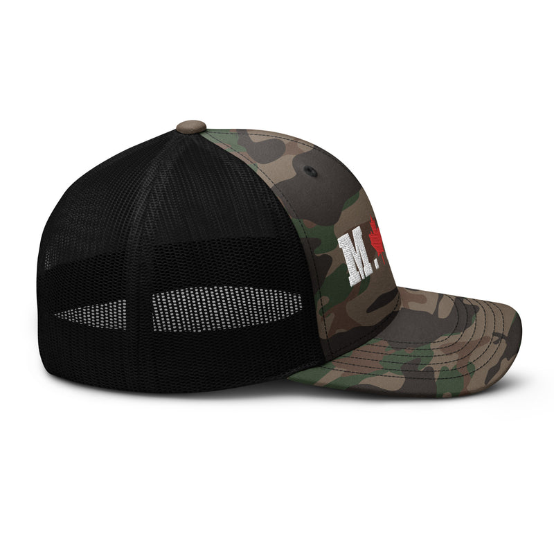 Load image into Gallery viewer, Make Canada Great Again Camo Trucker Hat