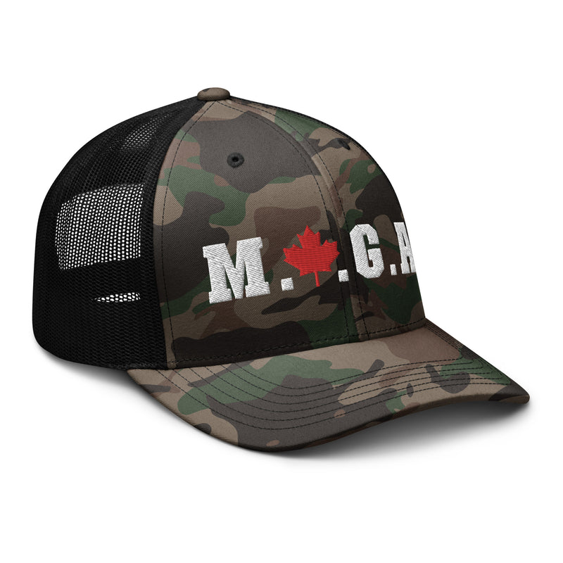 Load image into Gallery viewer, Make Canada Great Again Camo Trucker Hat