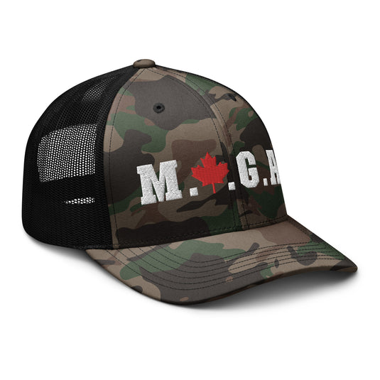 Make Canada Great Again Camo Trucker Hat