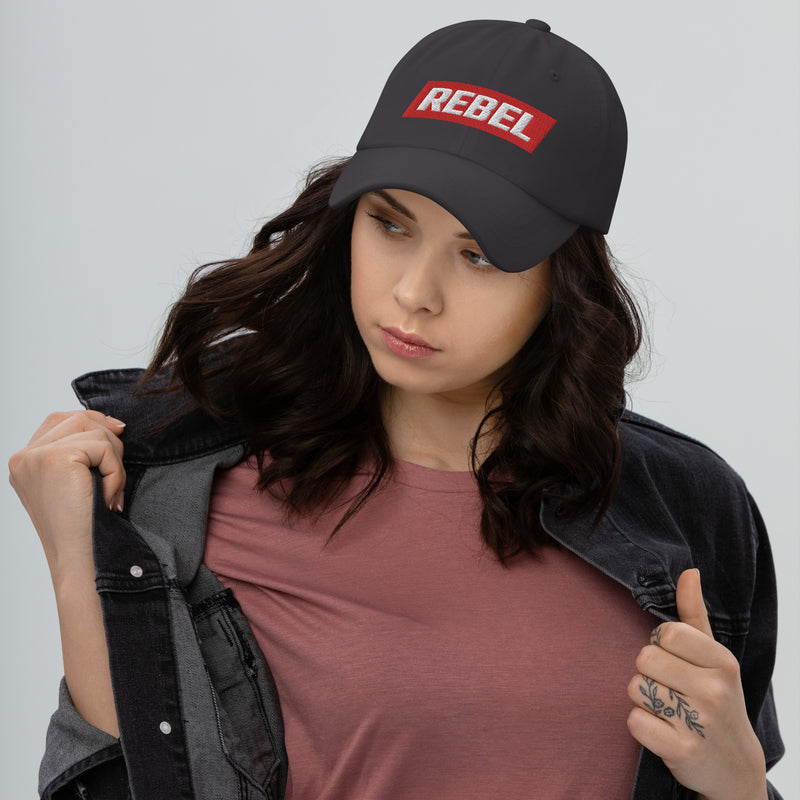 Load image into Gallery viewer, REBEL Logo - Baseball Cap