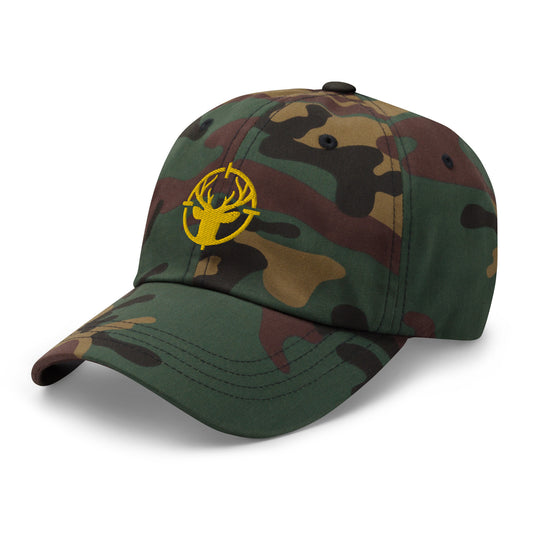 Deer in Scope Logo- Baseball Cap