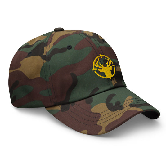 Deer in Scope Logo- Baseball Cap