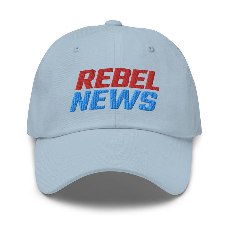 Load image into Gallery viewer, Rebel News Stacked Logo- Baseball Hat