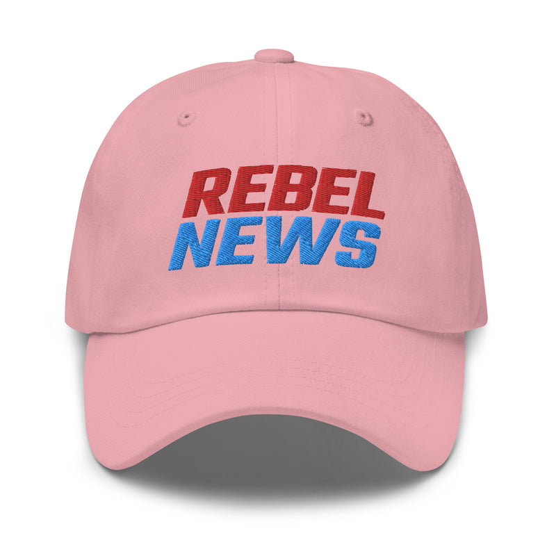 Load image into Gallery viewer, Rebel News Stacked Logo- Baseball Hat