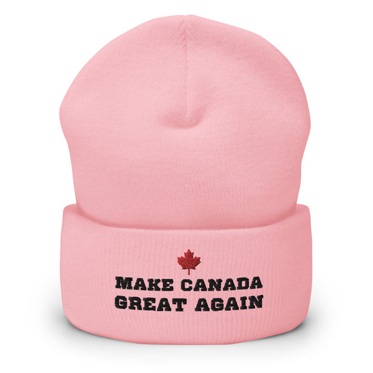 Make Canada Great Again- Cuffed Beanie