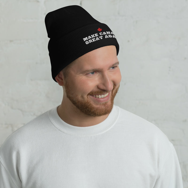 Load image into Gallery viewer, Make Canada Great Again- Cuffed Beanie