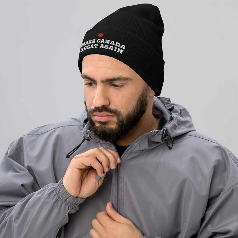 Load image into Gallery viewer, Make Canada Great Again- Cuffed Beanie
