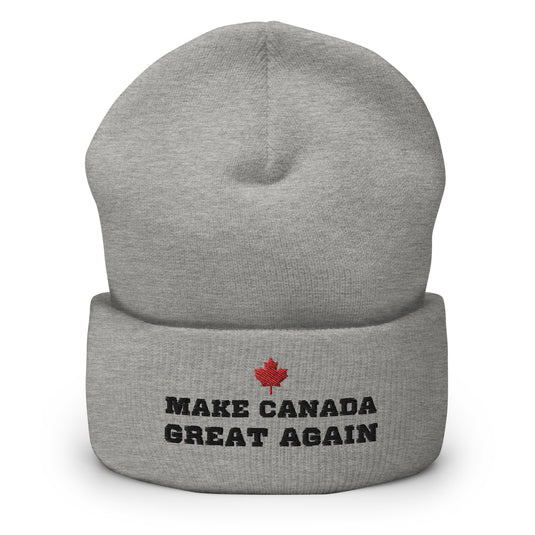 Make Canada Great Again- Cuffed Beanie