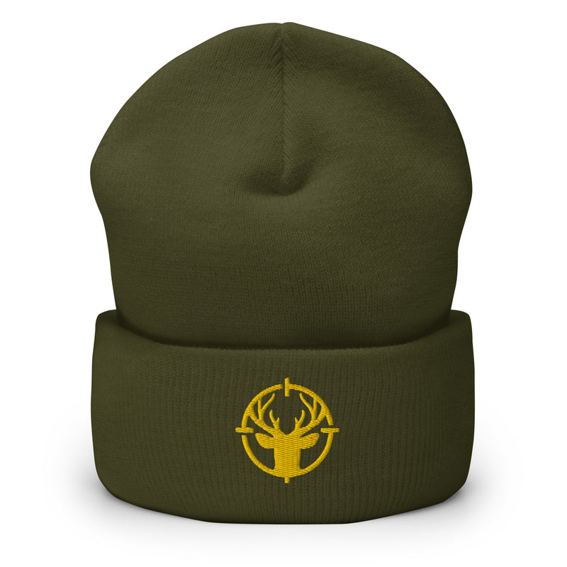 Load image into Gallery viewer, Deer in Scope- Cuffed Beanie