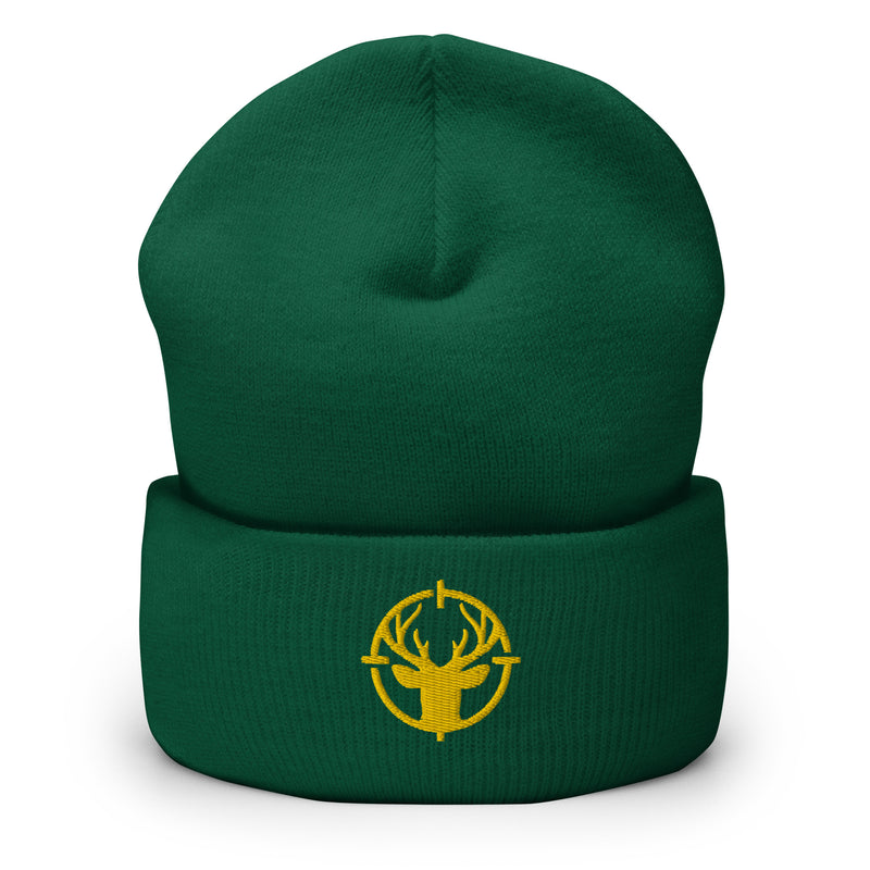 Load image into Gallery viewer, Deer in Scope- Cuffed Beanie