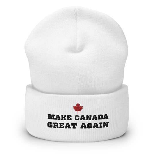 Make Canada Great Again- Cuffed Beanie