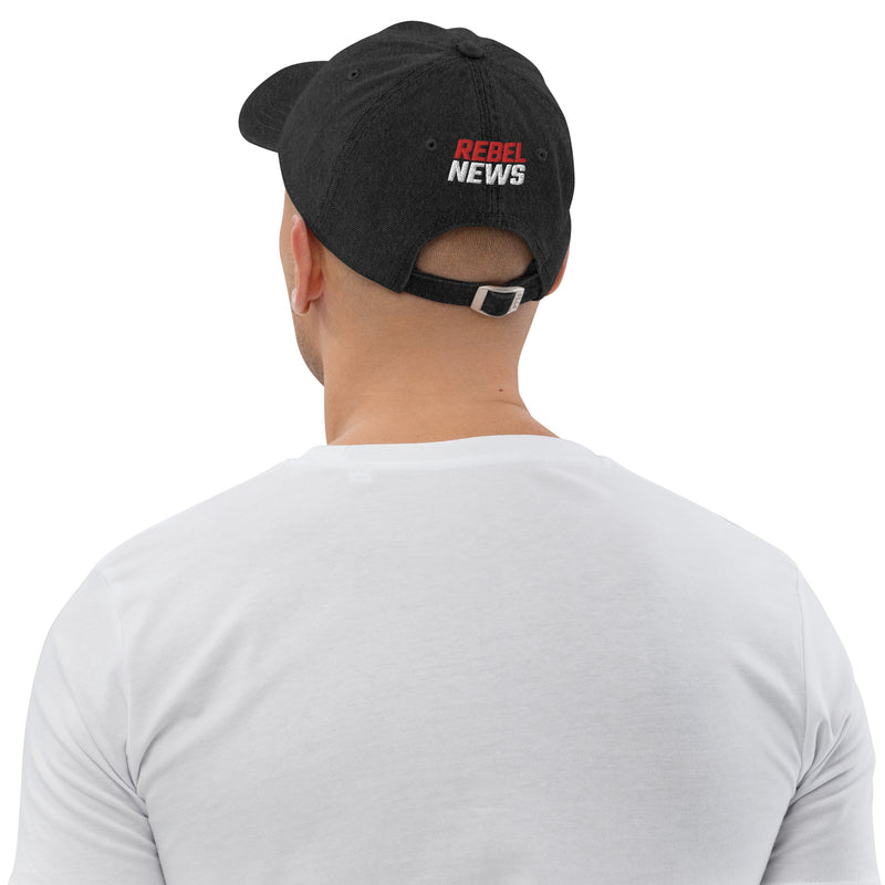 Load image into Gallery viewer, Maple Leaf Canada Denim Hat