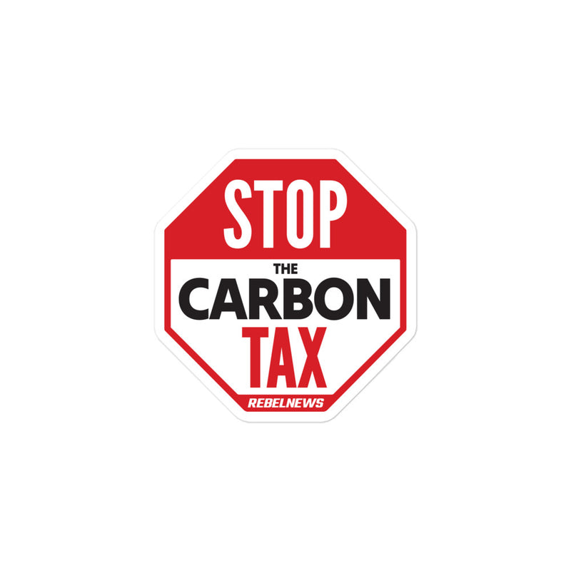 Load image into Gallery viewer, Stop the Carbon Tax Sticker