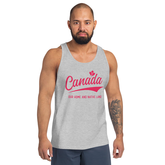 Canada Home and Native Land Men's Tank Top
