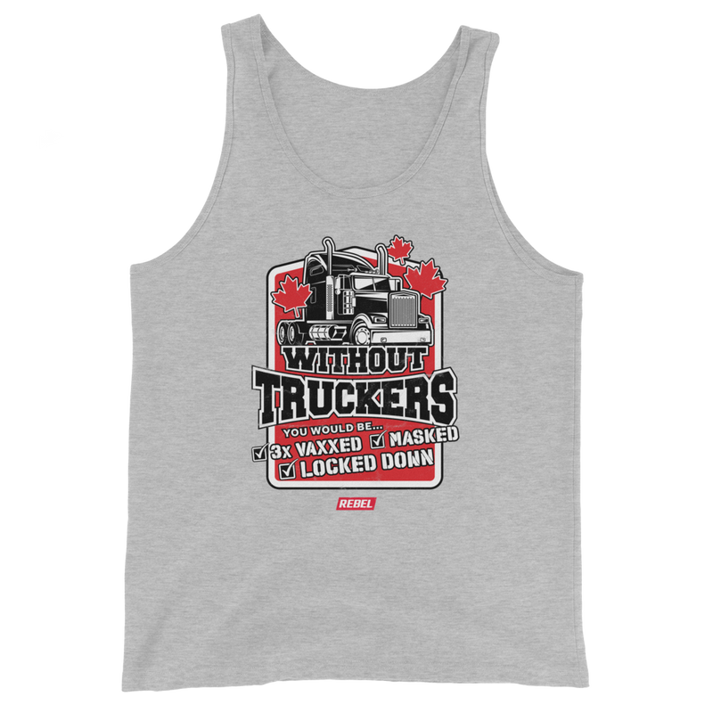Load image into Gallery viewer, Without Truckers Men's Tank Top