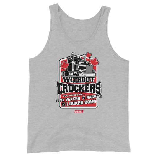Without Truckers Men's Tank Top