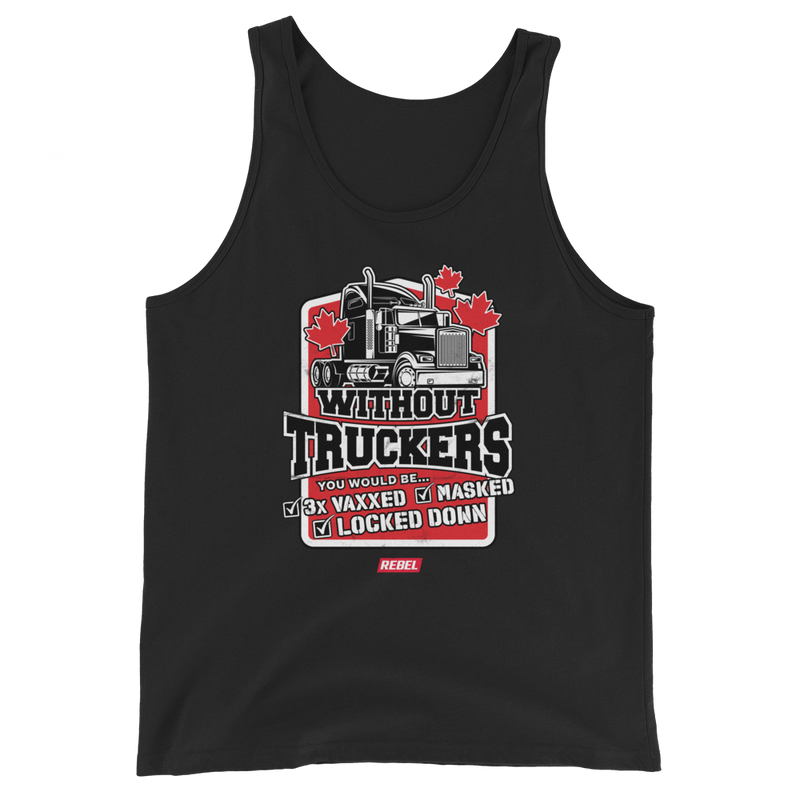 Load image into Gallery viewer, Without Truckers Men's Tank Top