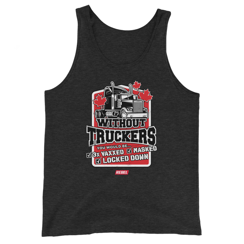 Load image into Gallery viewer, Without Truckers Men's Tank Top
