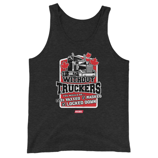 Without Truckers Men's Tank Top