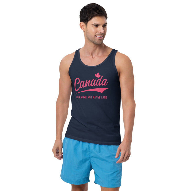 Load image into Gallery viewer, Canada Home and Native Land Men's Tank Top