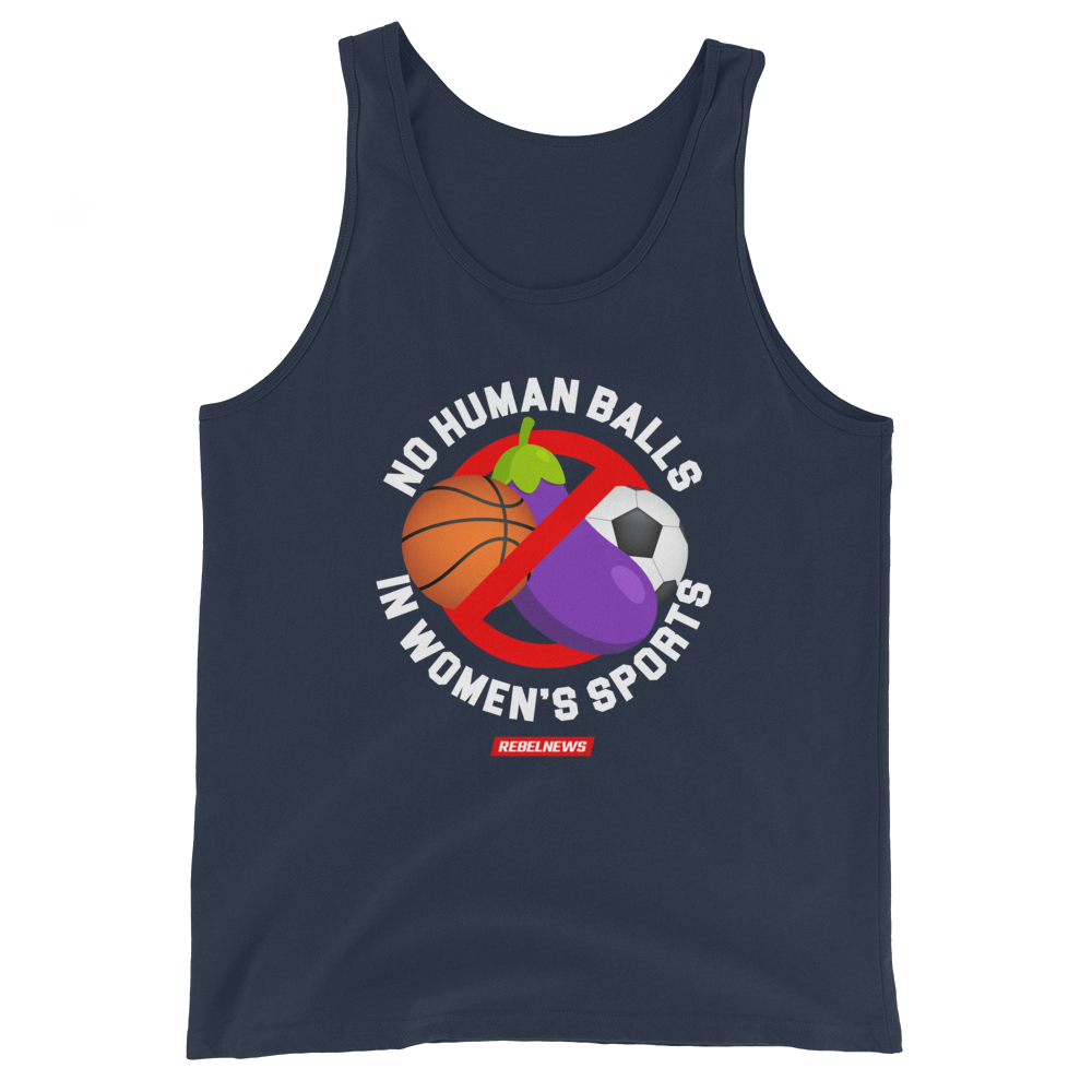 REBEL NEWS STORE | No Human Balls! Men's Tank Top
