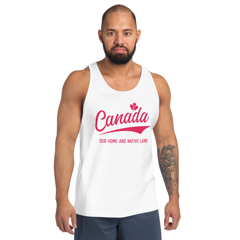 Load image into Gallery viewer, Canada Home and Native Land Men's Tank Top