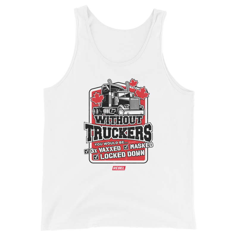 Load image into Gallery viewer, Without Truckers Men's Tank Top
