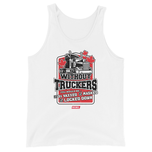 Without Truckers Men's Tank Top