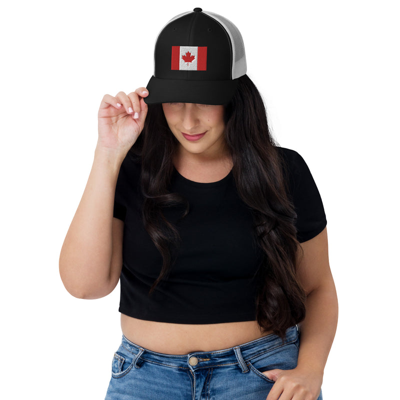 Load image into Gallery viewer, Canada Flag-Trucker Cap