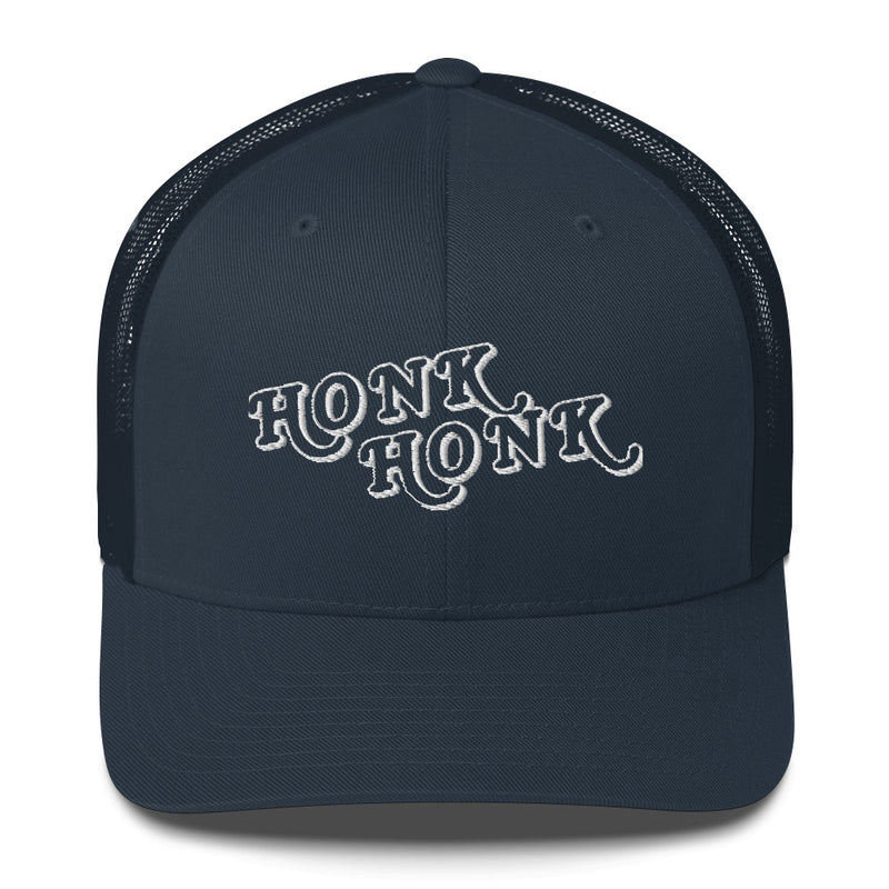 Load image into Gallery viewer, Honk! Honk! Trucker Convoy - Trucker Cap