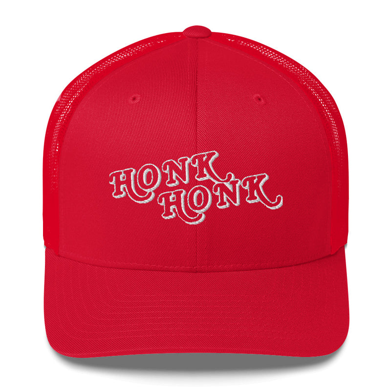 Load image into Gallery viewer, Honk! Honk! Trucker Convoy - Trucker Cap
