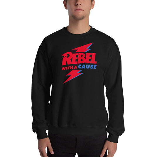 Rebel With A Cause Lightning Unisex Sweatshirt