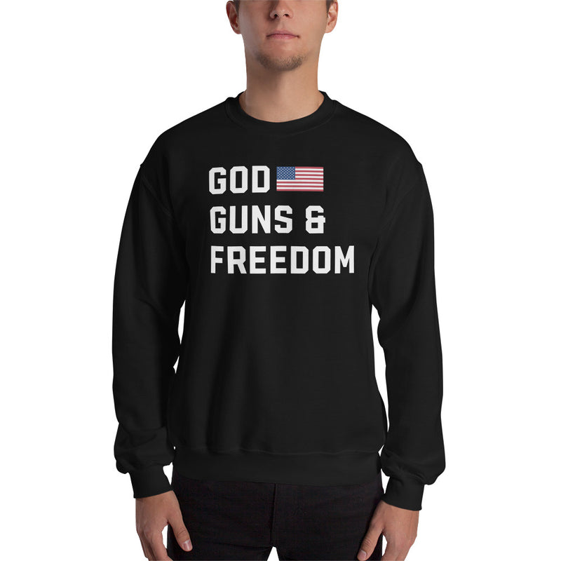 Load image into Gallery viewer, God, Guns & Freedom America Unisex Sweatshirt