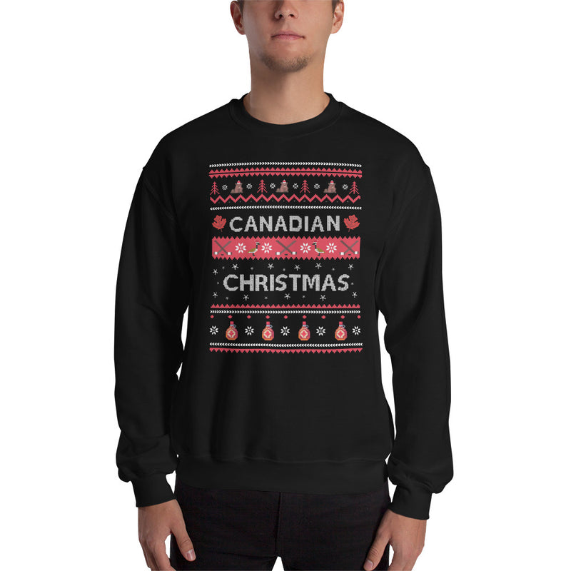 Load image into Gallery viewer, Canadian Christmas Unisex Sweatshirt