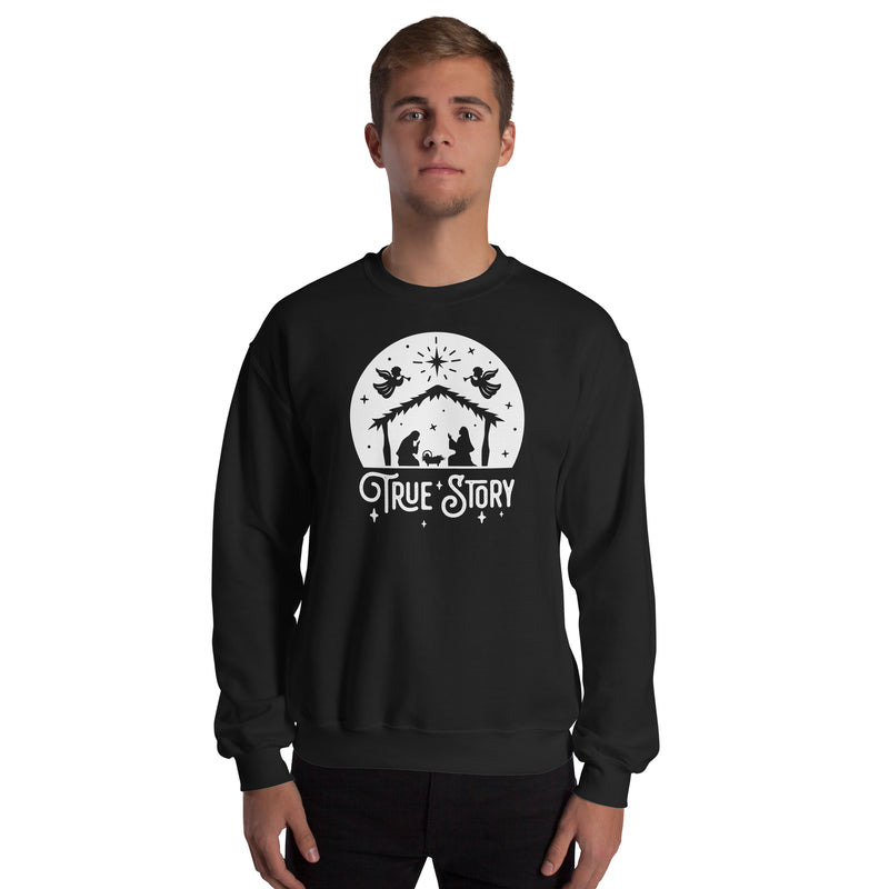 Load image into Gallery viewer, True Story Nativity Unisex Sweatshirt