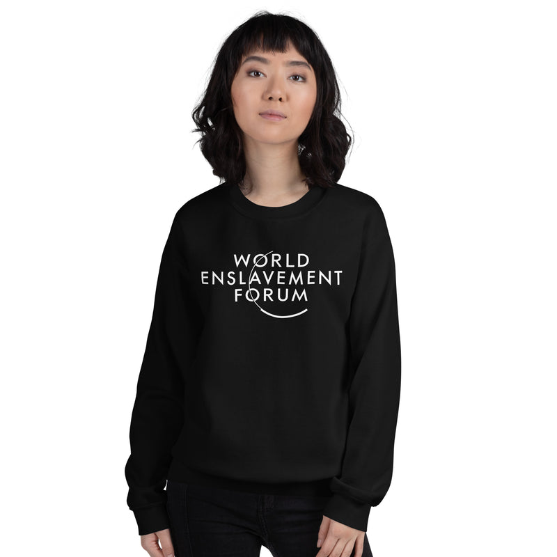 Load image into Gallery viewer, World Enslavement Forum Unisex Sweatshirt