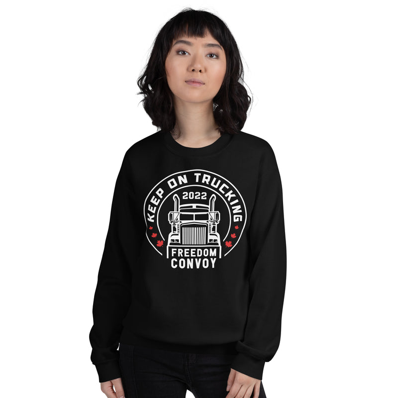 Load image into Gallery viewer, Keep On Trucking Unisex Sweatshirt