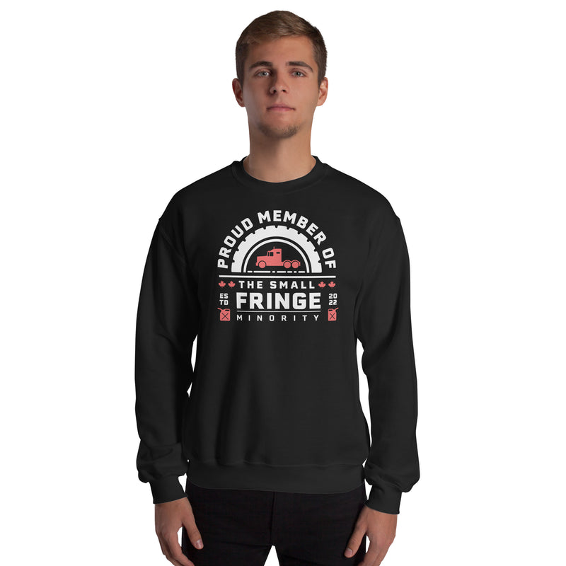 Load image into Gallery viewer, Proud Member of the Small Fringe Minority Unisex Sweatshirt