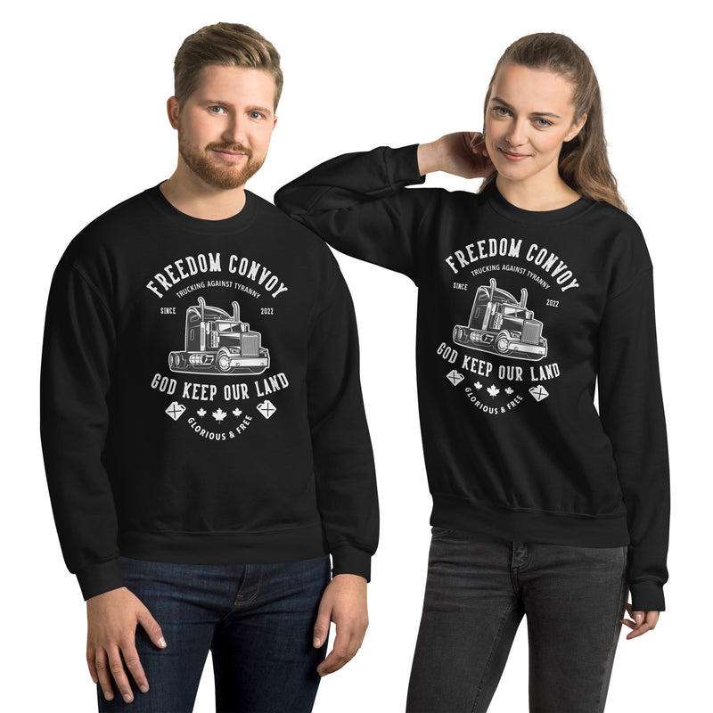 Load image into Gallery viewer, Trucking Against Tyranny Unisex Sweatshirt