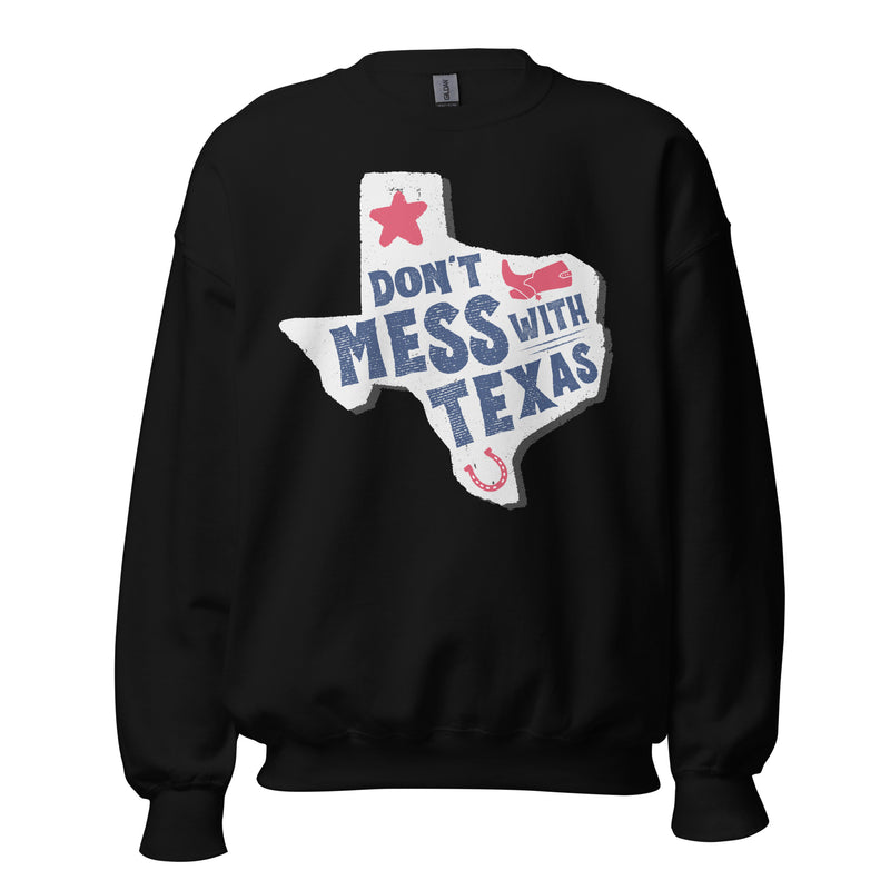 Load image into Gallery viewer, Don't Mess With Texas Unisex Sweatshirt