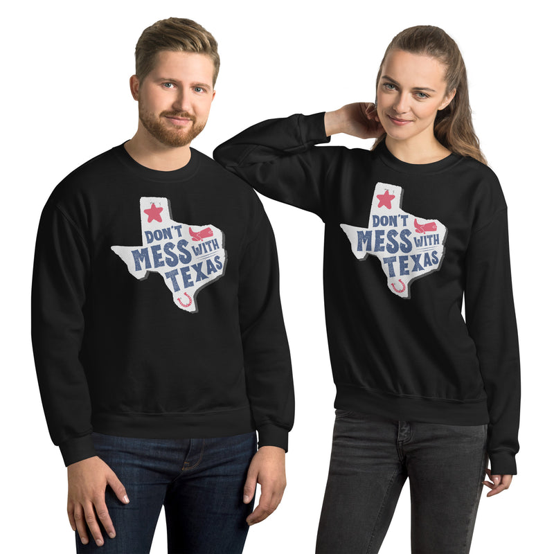 Load image into Gallery viewer, Don't Mess With Texas Unisex Sweatshirt