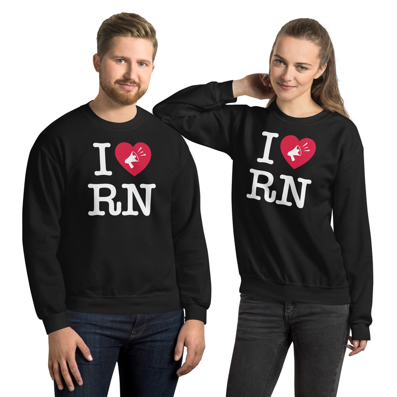 Load image into Gallery viewer, I Heart R.N. Unisex Sweatshirt