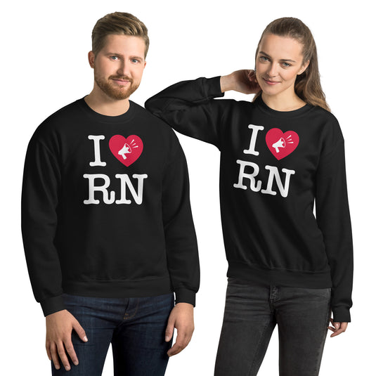 I Heart R.N. Unisex Sweatshirt