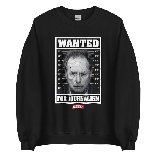 Wanted For Journalism Unisex Sweatshirt