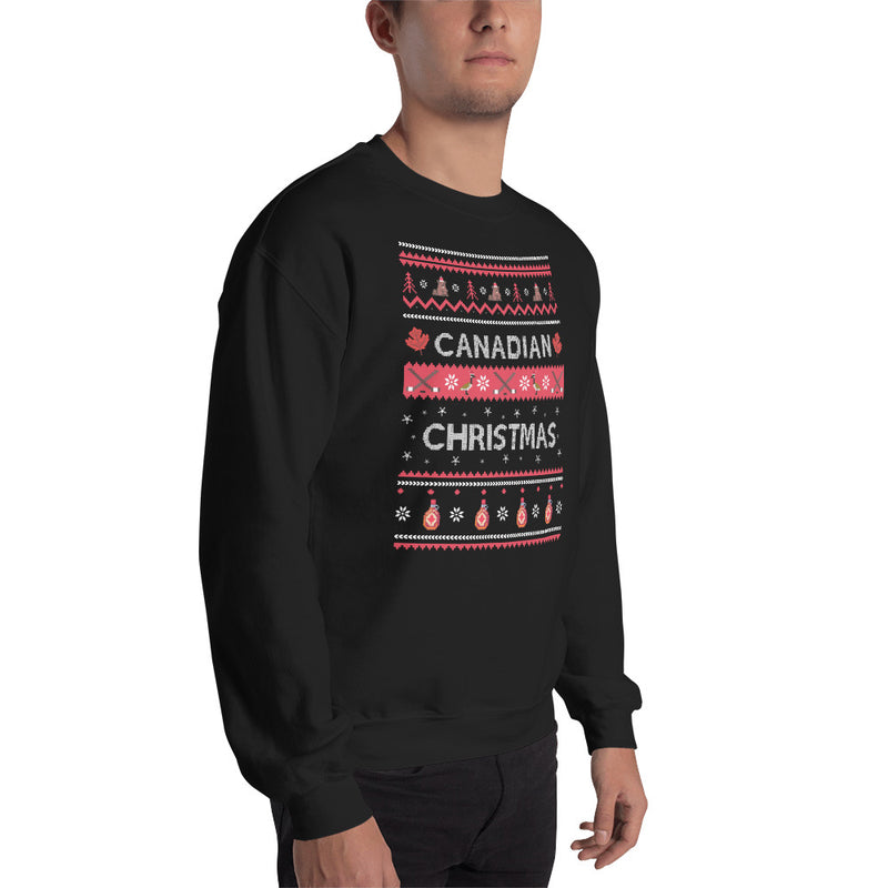 Load image into Gallery viewer, Canadian Christmas Unisex Sweatshirt