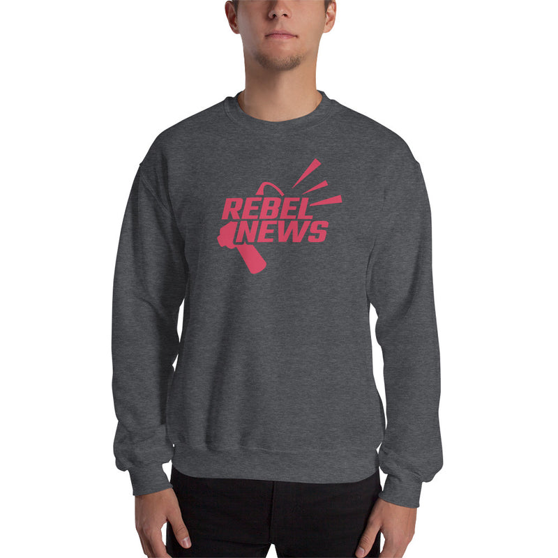 Load image into Gallery viewer, Rebel News Horn Logo Unisex Sweatshirt