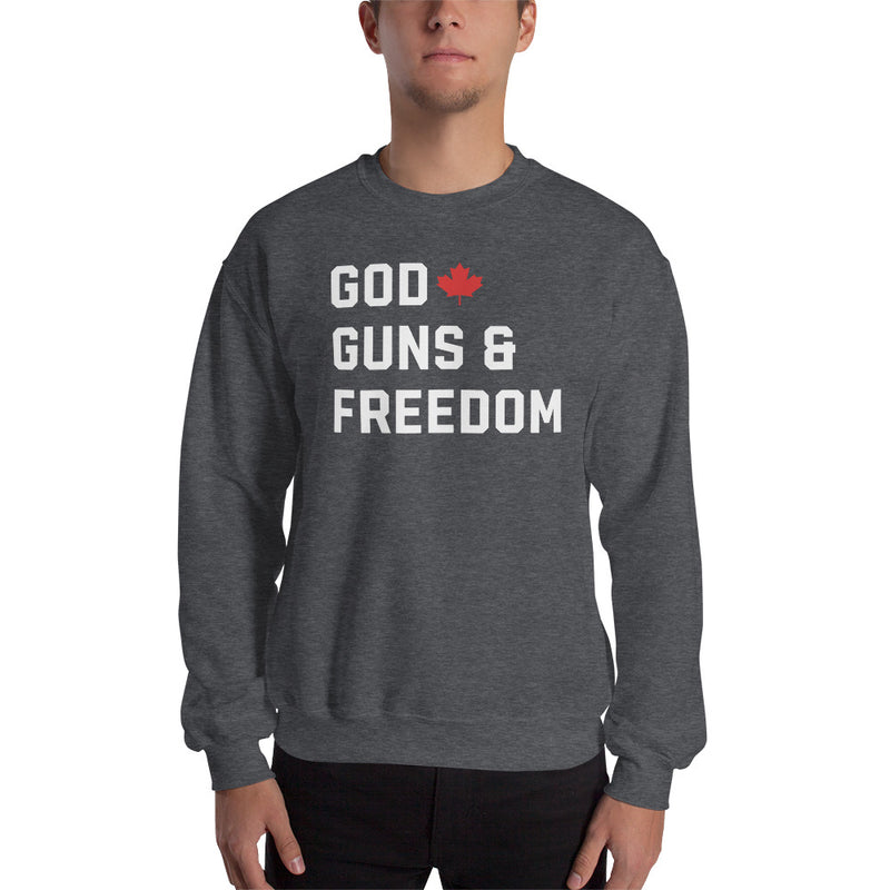 Load image into Gallery viewer, God, Guns & Freedom Canada Unisex Sweatshirt