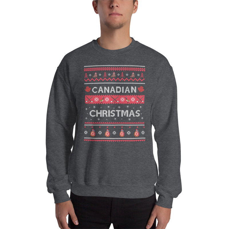 Load image into Gallery viewer, Canadian Christmas Unisex Sweatshirt