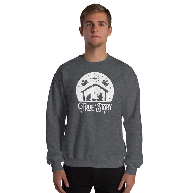 Load image into Gallery viewer, True Story Nativity Unisex Sweatshirt